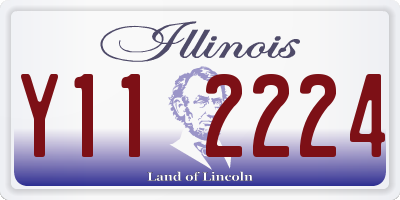 IL license plate Y112224