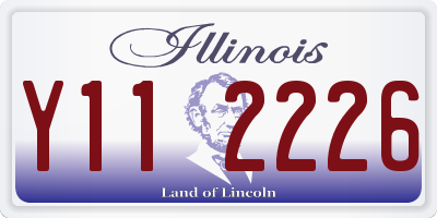 IL license plate Y112226