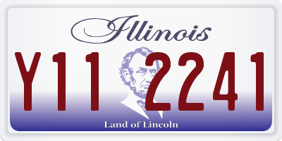 IL license plate Y112241