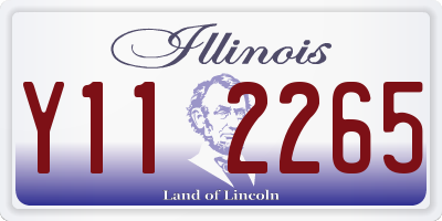 IL license plate Y112265