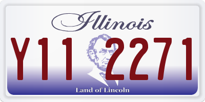 IL license plate Y112271