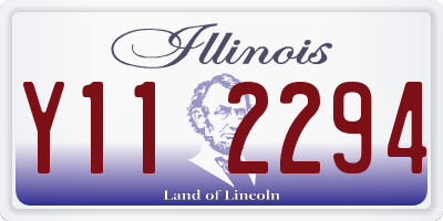 IL license plate Y112294