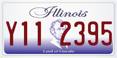 IL license plate Y112395