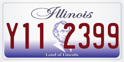 IL license plate Y112399