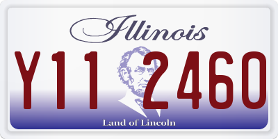 IL license plate Y112460