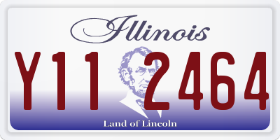 IL license plate Y112464