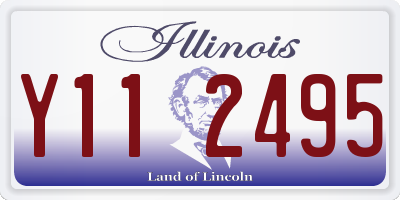 IL license plate Y112495