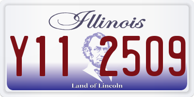 IL license plate Y112509