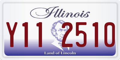 IL license plate Y112510