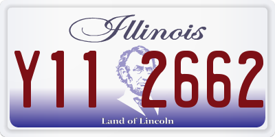 IL license plate Y112662
