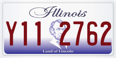 IL license plate Y112762