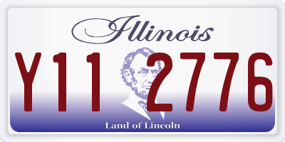 IL license plate Y112776