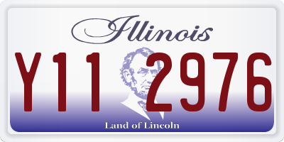 IL license plate Y112976