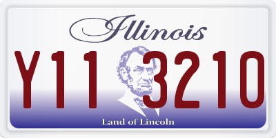 IL license plate Y113210