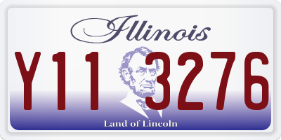 IL license plate Y113276