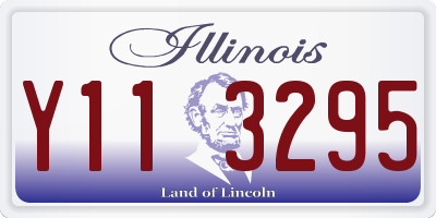 IL license plate Y113295