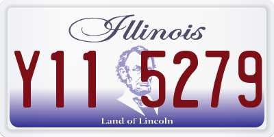 IL license plate Y115279
