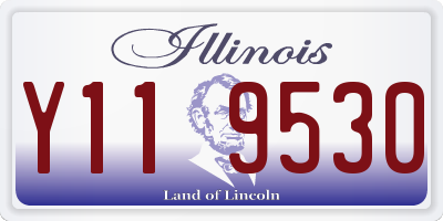 IL license plate Y119530