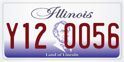 IL license plate Y120056