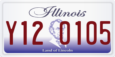 IL license plate Y120105