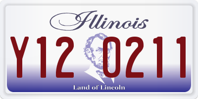 IL license plate Y120211