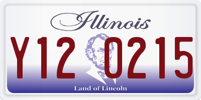 IL license plate Y120215