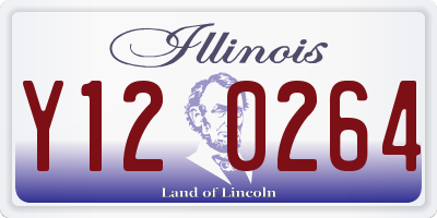 IL license plate Y120264