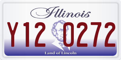 IL license plate Y120272