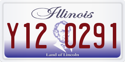 IL license plate Y120291