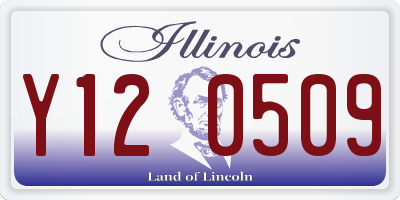 IL license plate Y120509