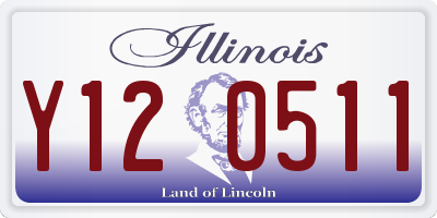 IL license plate Y120511