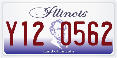IL license plate Y120562