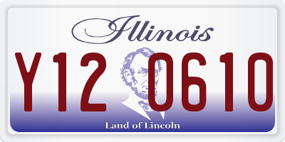 IL license plate Y120610