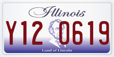IL license plate Y120619
