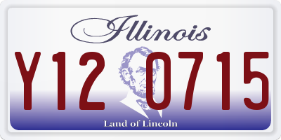 IL license plate Y120715