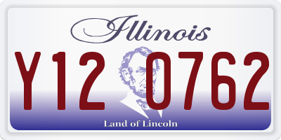 IL license plate Y120762