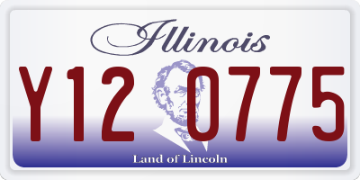 IL license plate Y120775