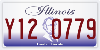 IL license plate Y120779