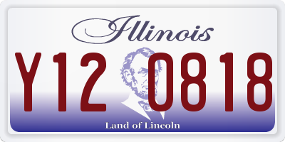 IL license plate Y120818