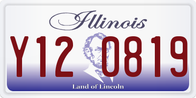 IL license plate Y120819