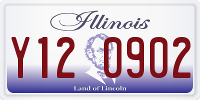 IL license plate Y120902