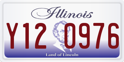 IL license plate Y120976
