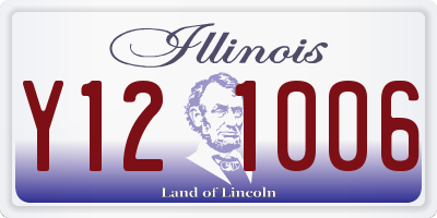 IL license plate Y121006