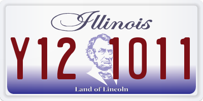 IL license plate Y121011
