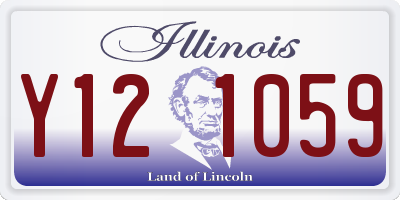 IL license plate Y121059