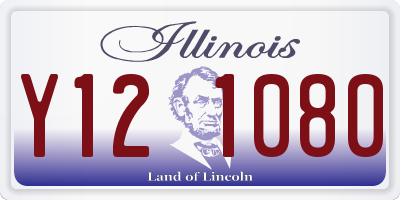 IL license plate Y121080