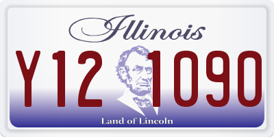 IL license plate Y121090