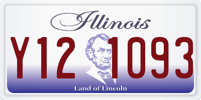 IL license plate Y121093