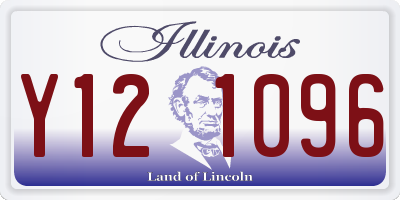 IL license plate Y121096