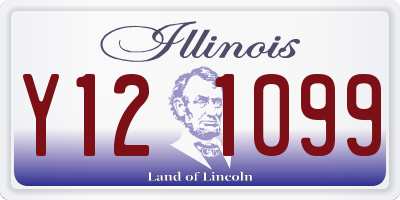 IL license plate Y121099